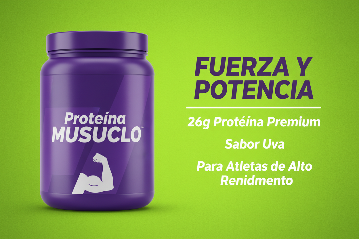 Proteína MUSCULO Morada
