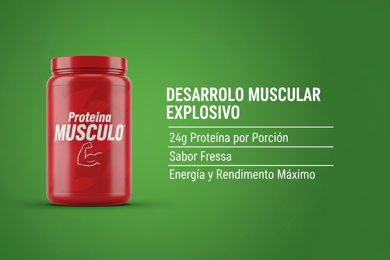 Proteína MUSCULO Roja